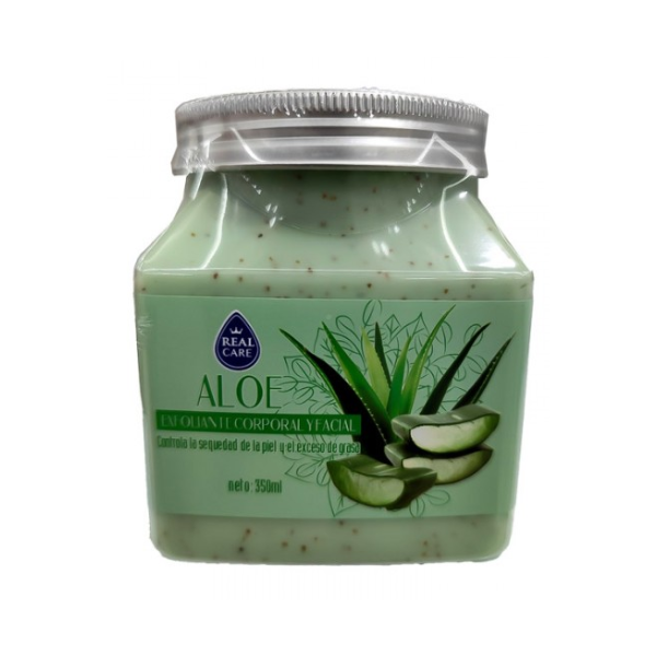 Real Exfol Corp/Fac Aloe 350ml