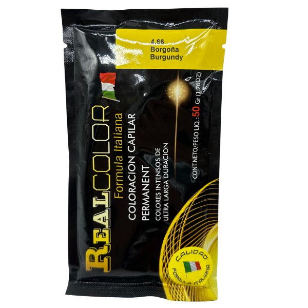 Real Color Tinte Sachet 4.66