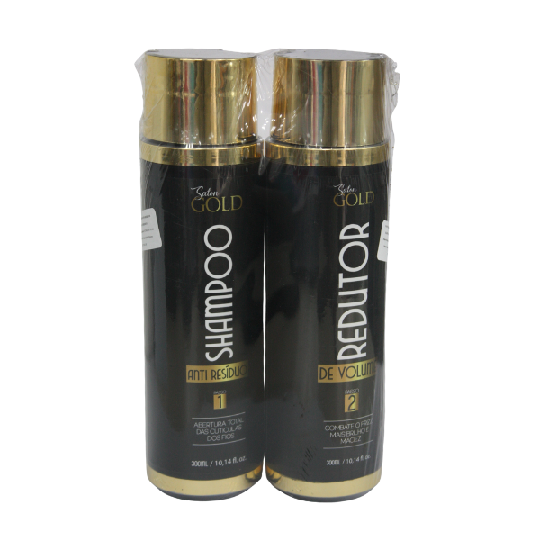 Salon Gold Kit Alisado Progre New 300ml