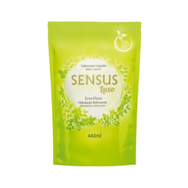 Sensus Jabon Liq Sachet Erva 440ml