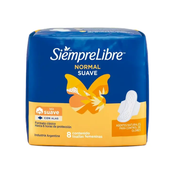 Siempre Libre Normal Suave 8u
