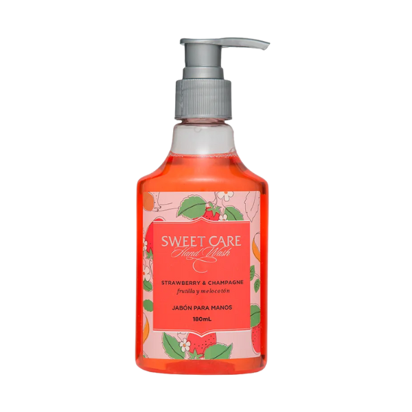 Sweet Care Jabon P/ Manos Strawberry 180ml