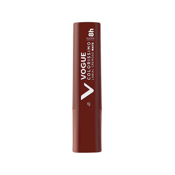 Vogue Labial Cremoso Mate Canela Intensa 4g