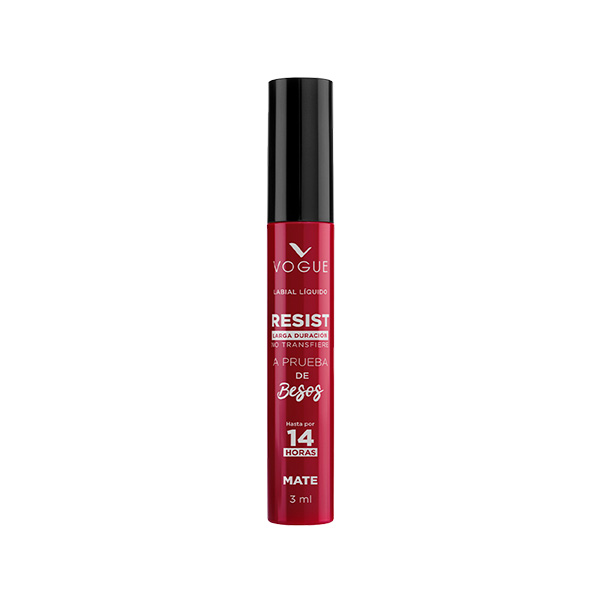 Vogue Resist Labial Liq Mate Apasionada 14h 3ml