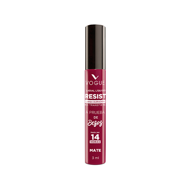 Vogue Resist Labial Liq Mate Valiente 14h 3ml